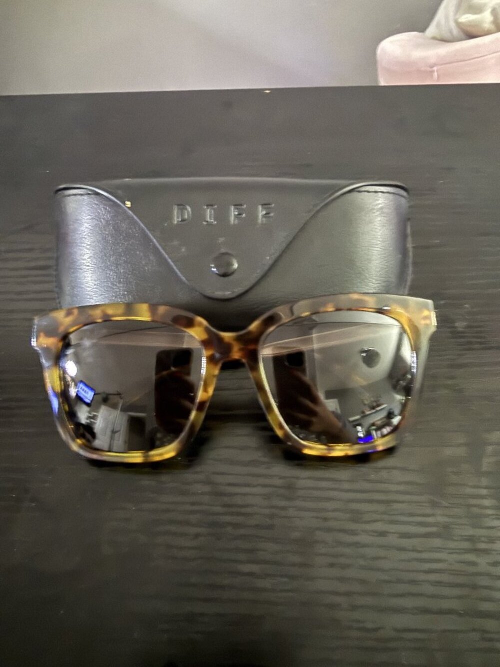 Diff Eyewear "Bella" Square Sunglasses